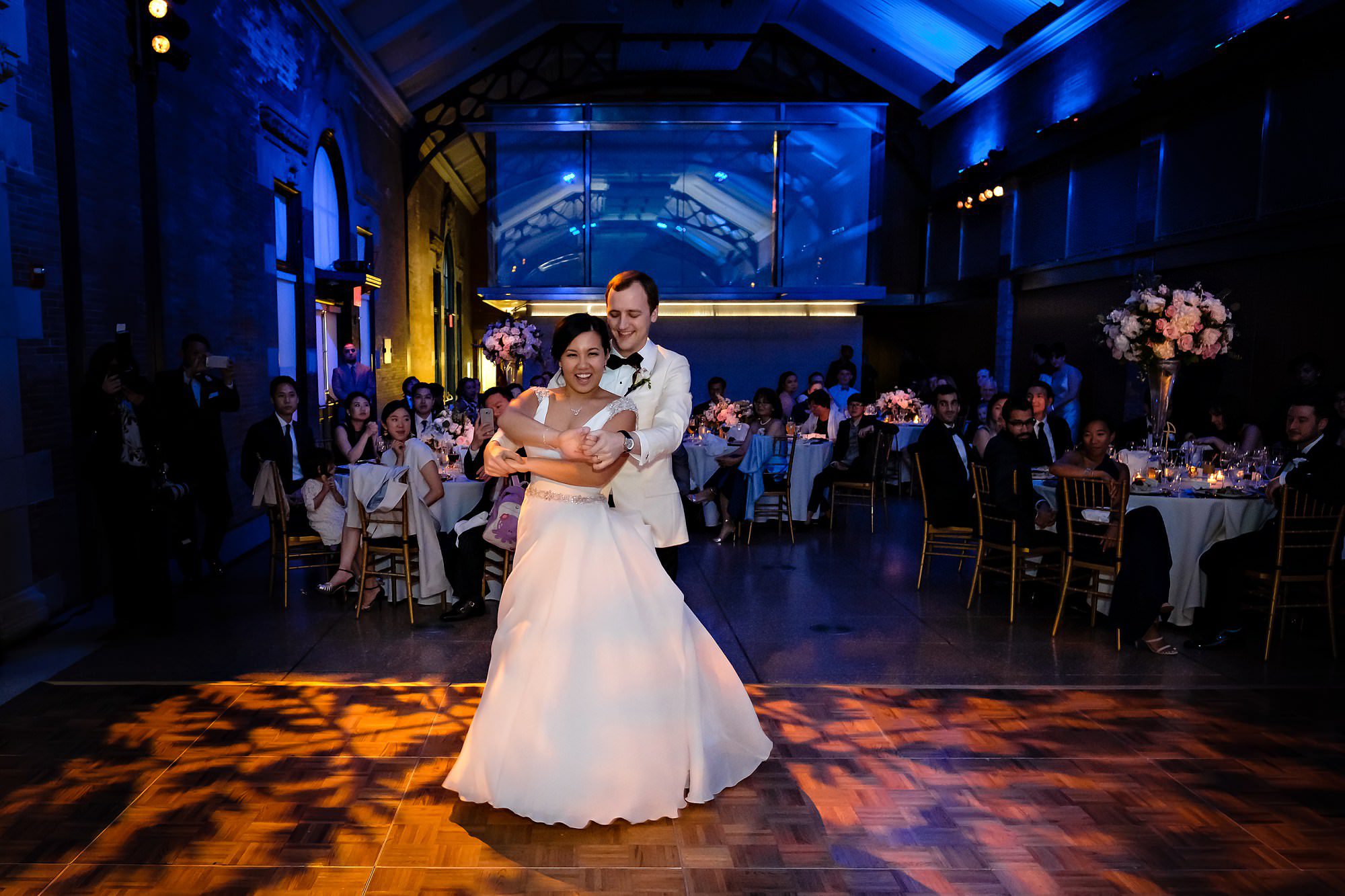 First Dance Wedding Reception Schiff Hall Frost Productions