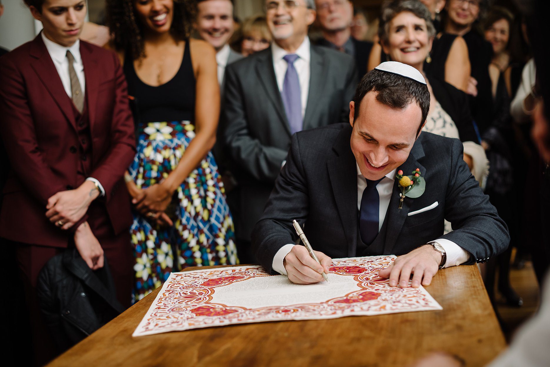 Jewish Wedding, Ketubah Signing, Ramekins, The General's Daughter, Wedding, Sonoma Wedding