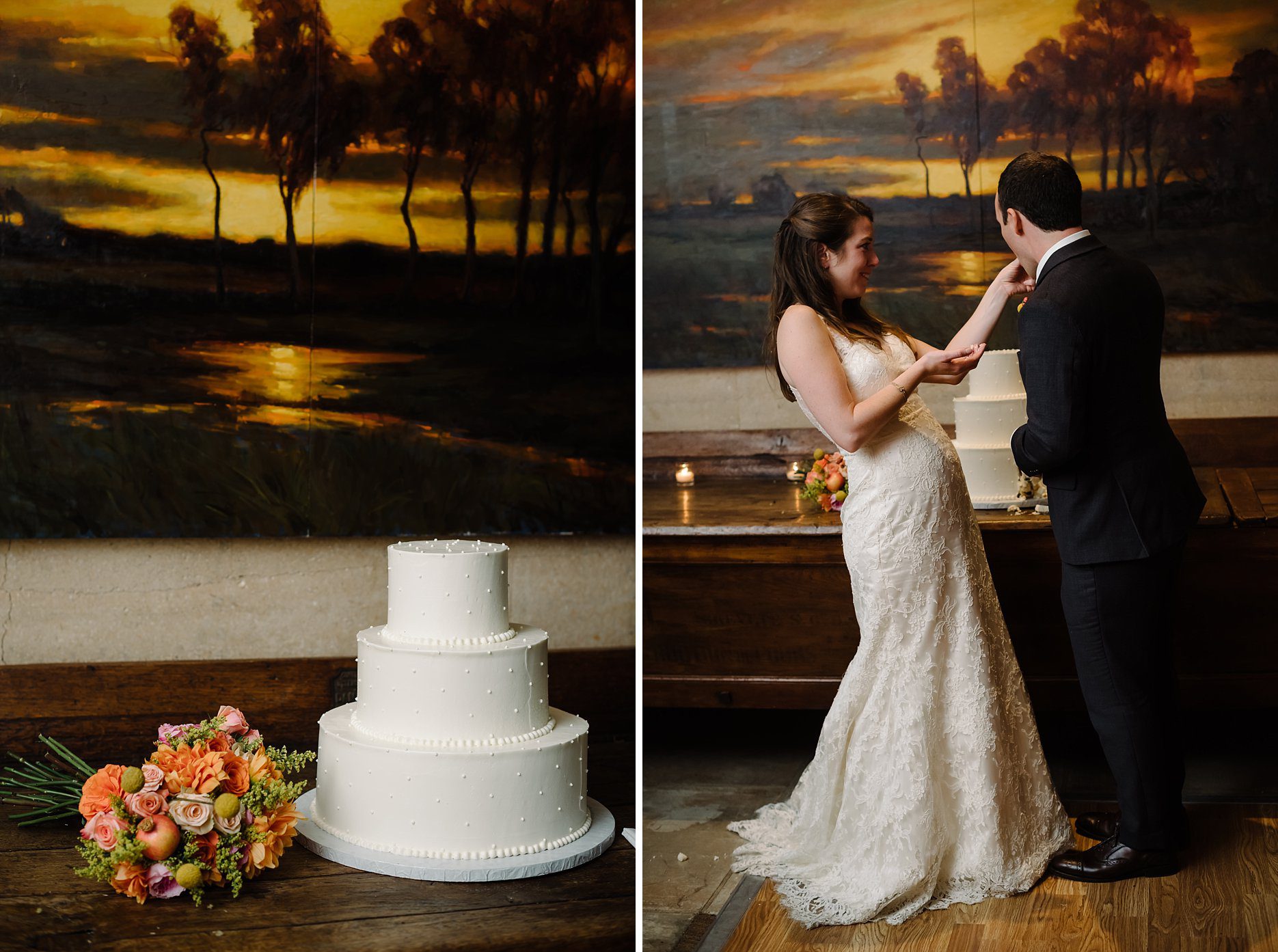 Wedding Cake, Jewish Wedding, Ramekins Sonoma, Bride and Groom, Lauren Miller Events, Sonoma Wedding Photographer