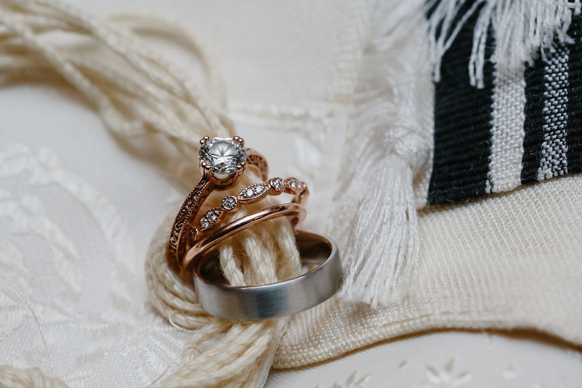 Wedding Rings, Tallit, Jewish Wedding, Ramekins Wedding, Sonoma Jewish Wedding