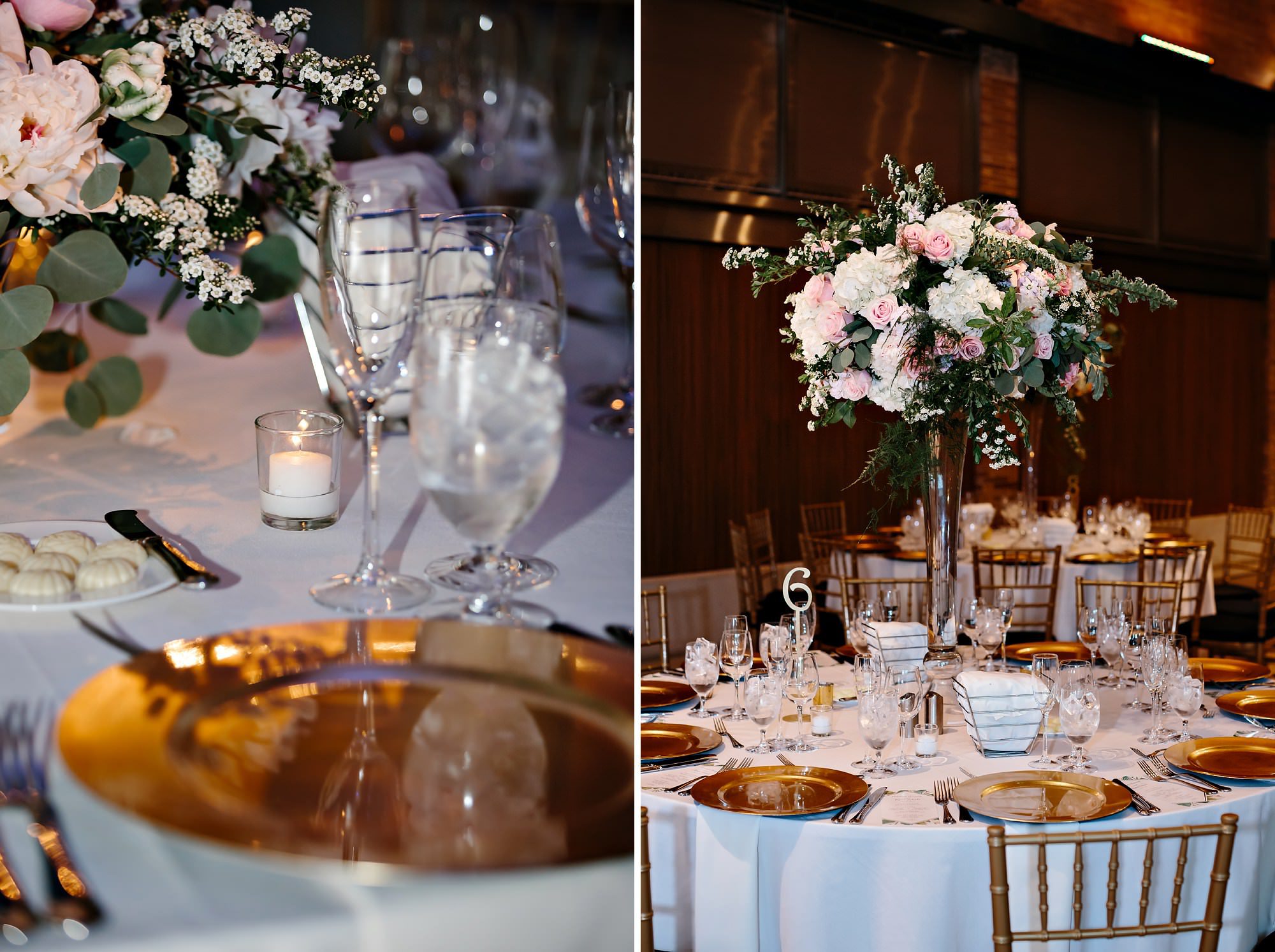 Anthony Browie Florals Wedding Reception Schiff Hall