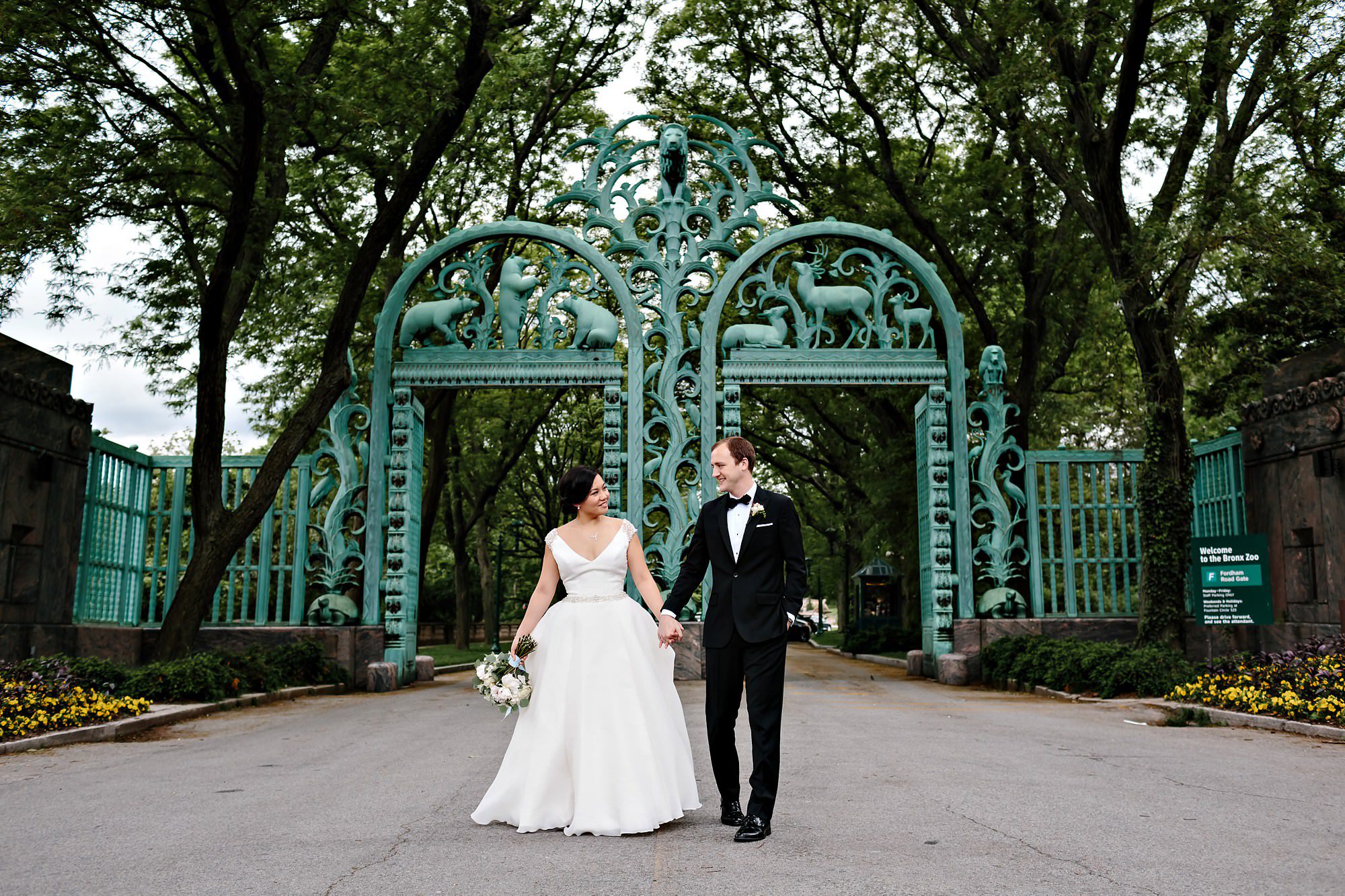 New York Bronx Zoo Wedding Amy Little Photography